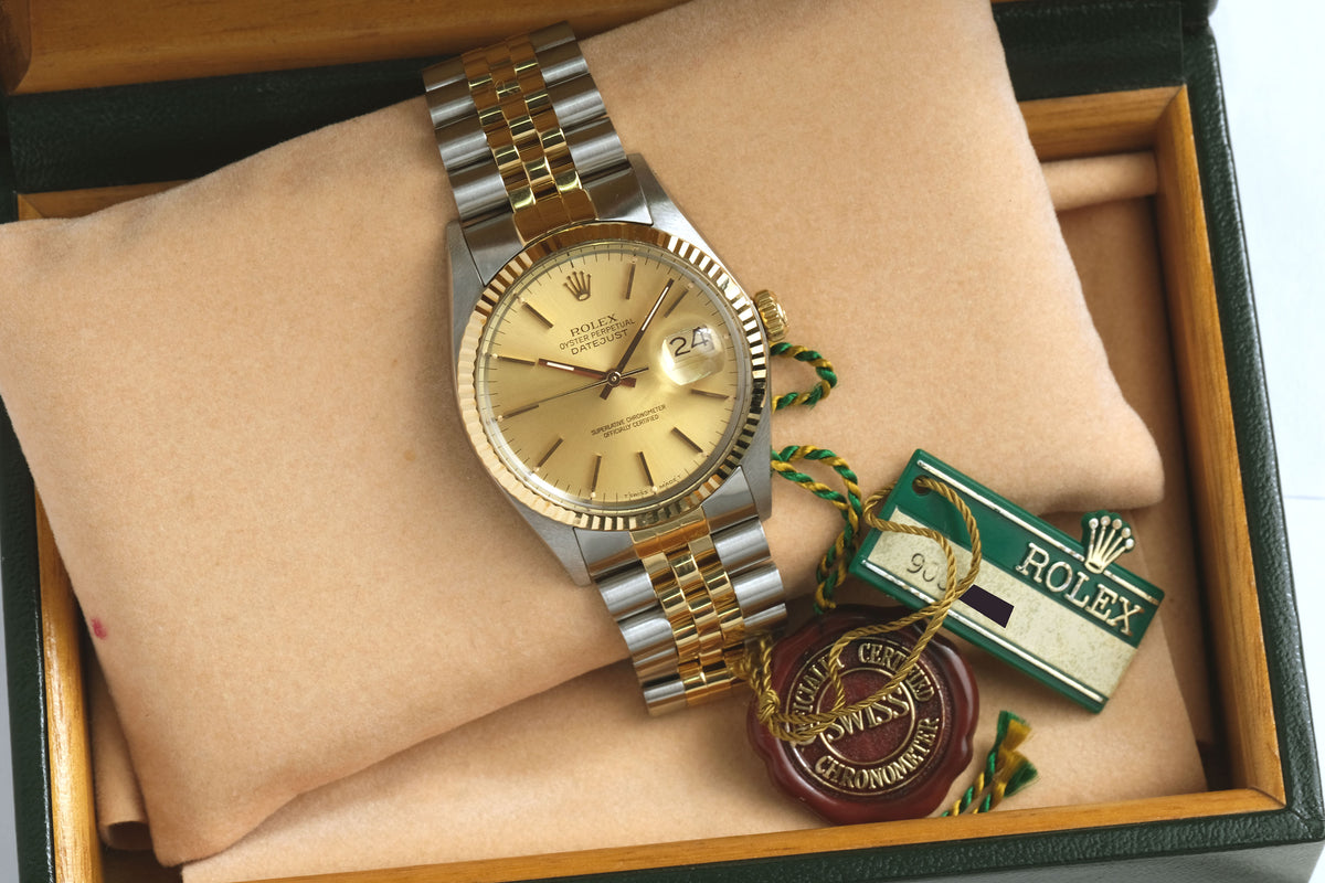 ROLEX Datejust36 1601 ジュビリーブレス C3989 Rolex Datejust 36