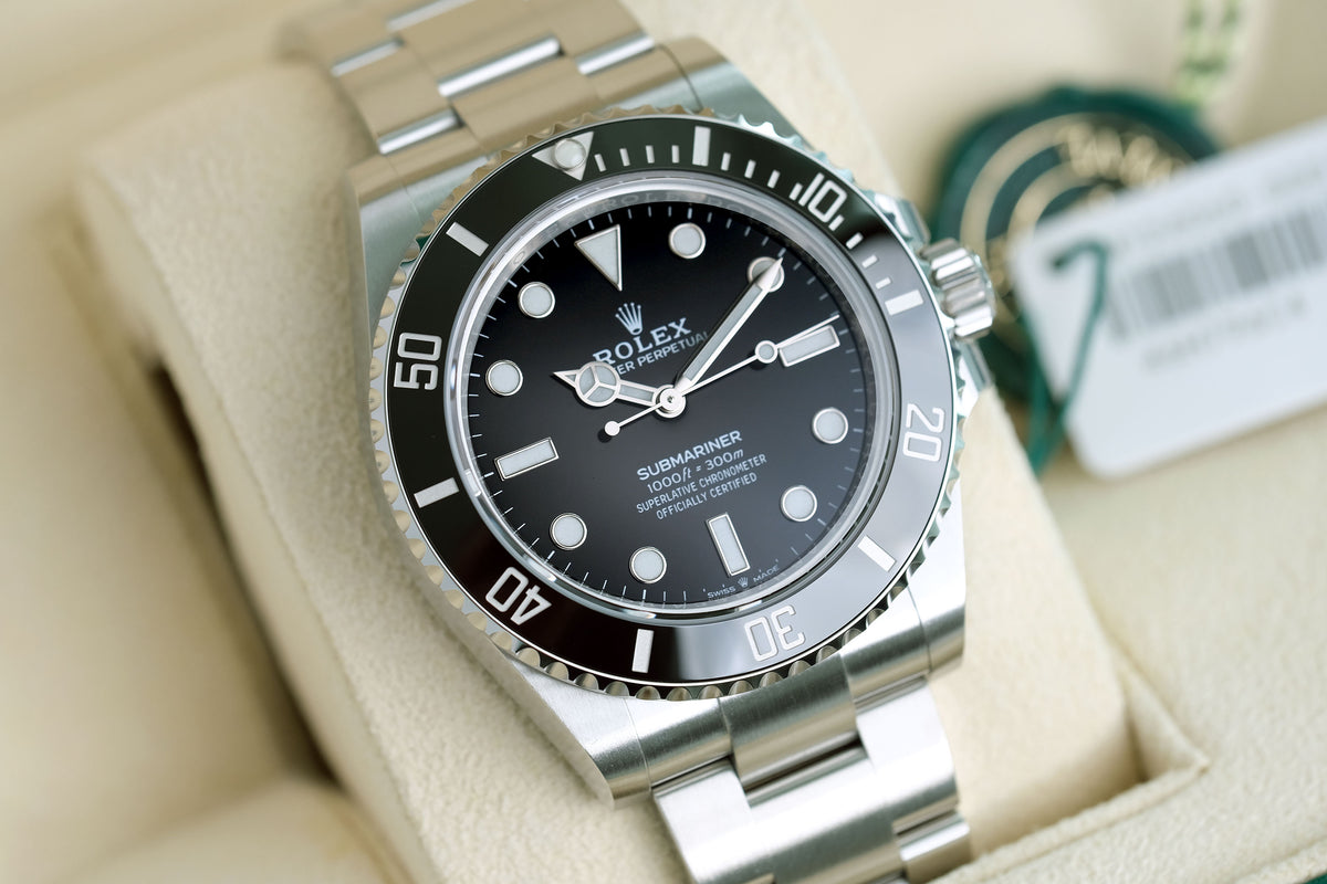 Rolex 2023 BRAND NEW SS 124060 41mm No Date Submariner on Oyster