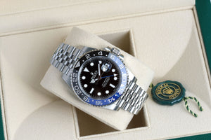 Rolex 2023 NEW SS 126710BLNR GMT-Master ll "Batgirl" w/ Original Rolex Box & Warranty Card