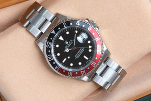 Rolex 1991 SS 16710 GMT-Master ll "COKE" Bezel w Original Rolex B GMT-Master II